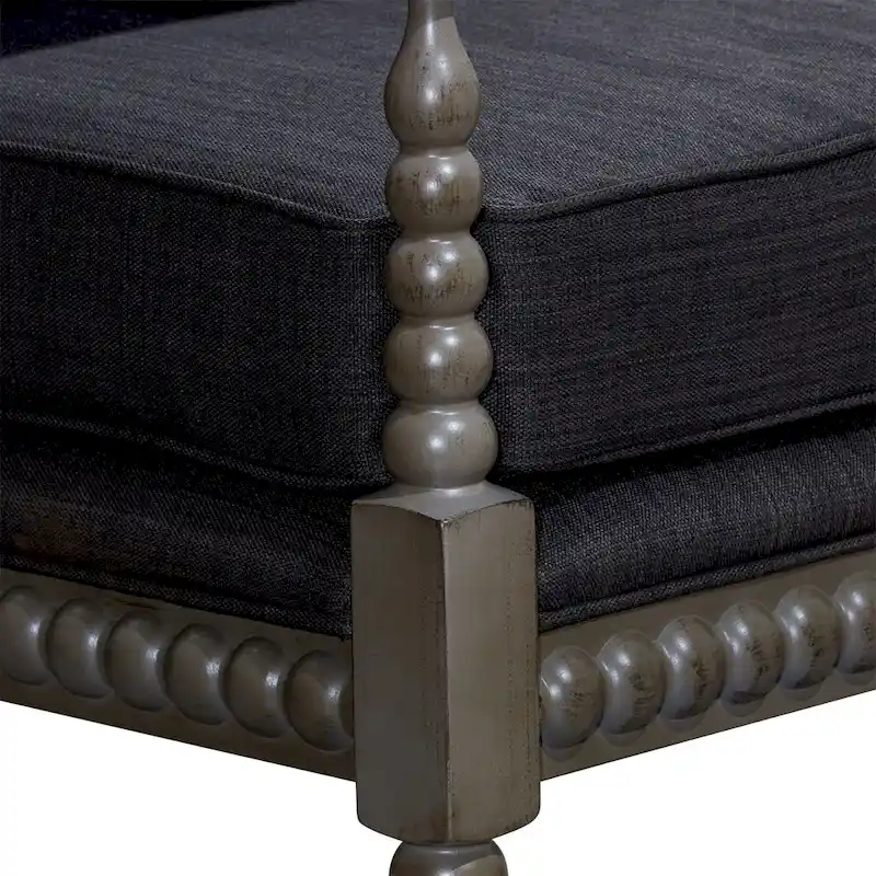 Fauteuil en tissu Spindle