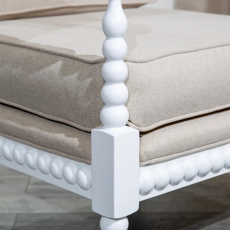 Fauteuil en tissu Spindle