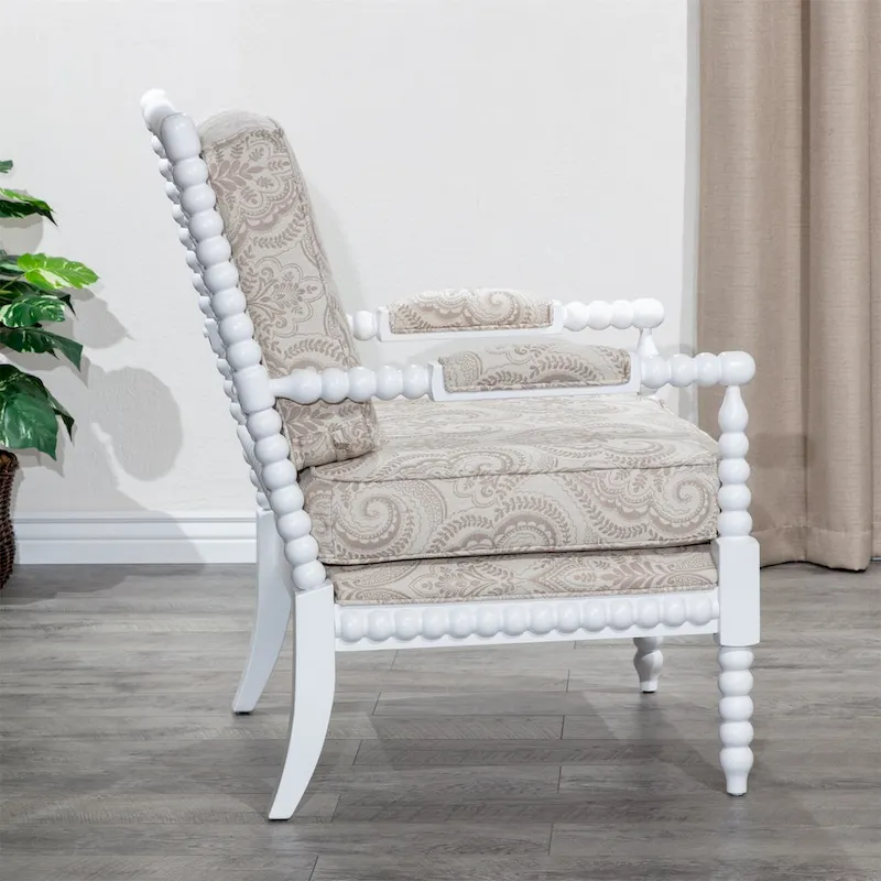 Fauteuil en tissu Spindle