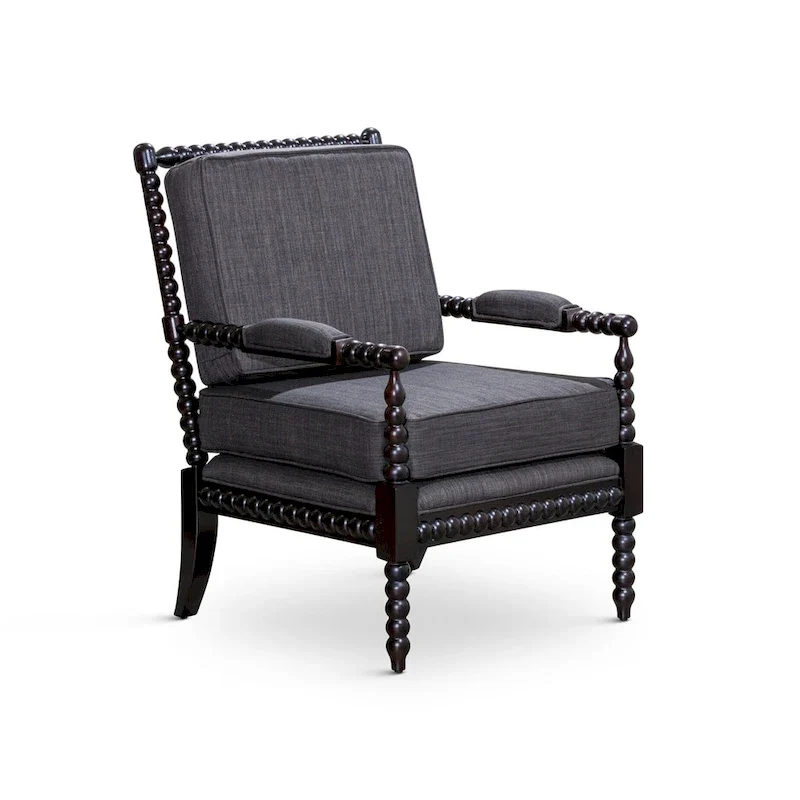 Fauteuil en tissu Spindle