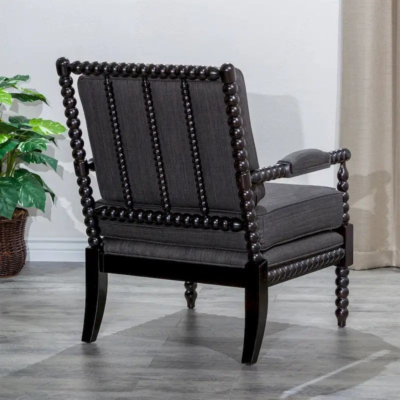 Fauteuil en tissu Spindle