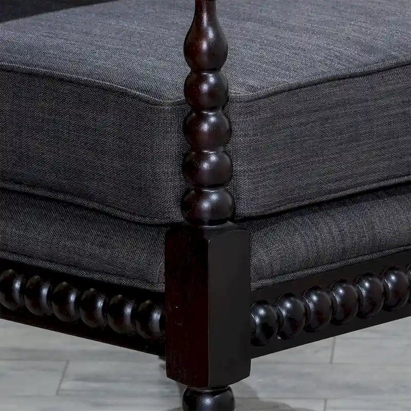 Fauteuil en tissu Spindle