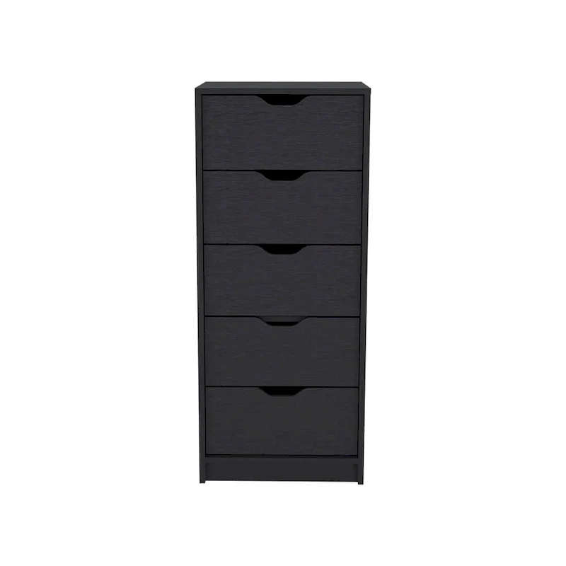 Commode étroite à 5 tiroirs