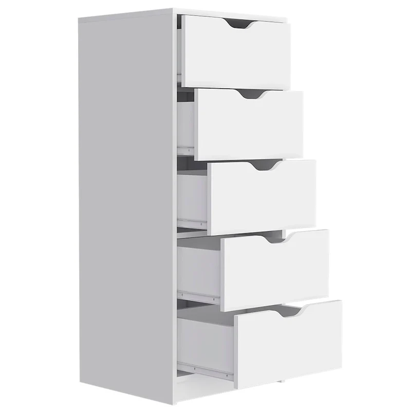 Commode étroite à 5 tiroirs
