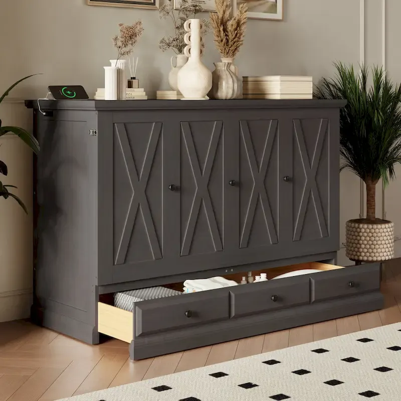 Armoire murale pliante multifonctionnelle