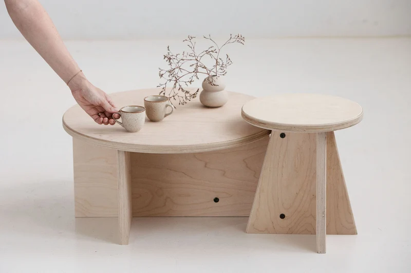 Mini Round Coffee Table