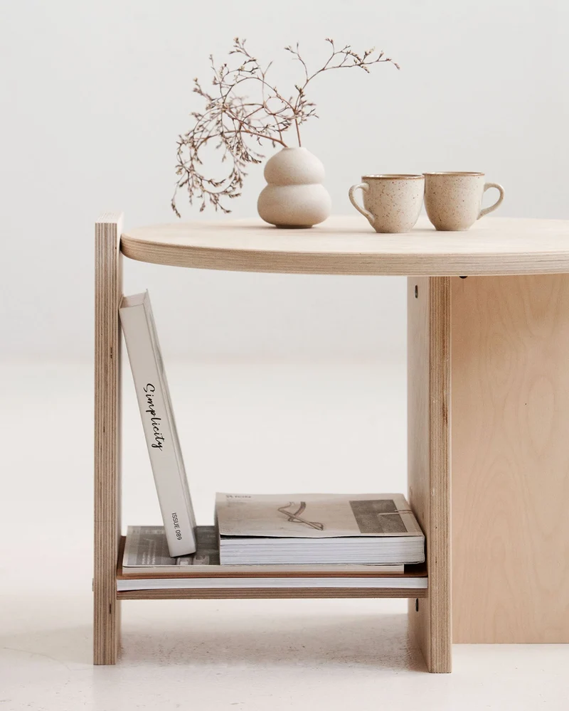 Nokori Round Coffee Table