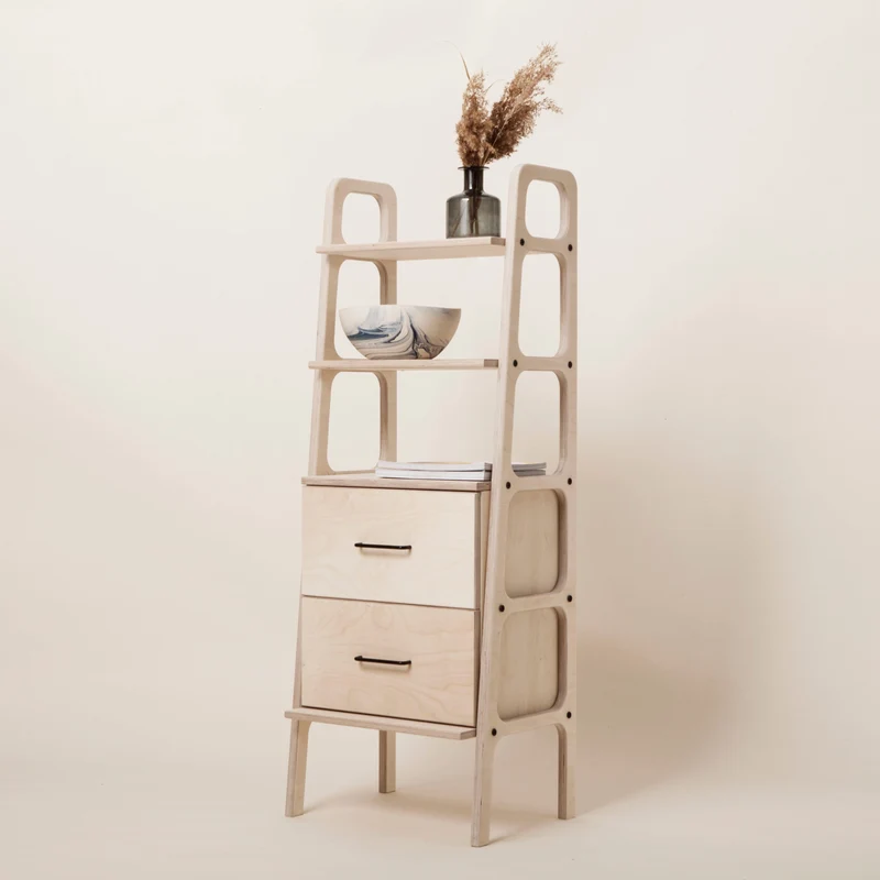 Midi Bookcase with drawers · 140 cm