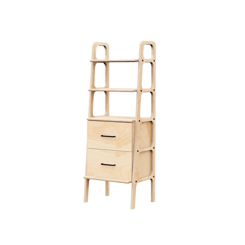 Midi Bookcase with drawers · 140 cm