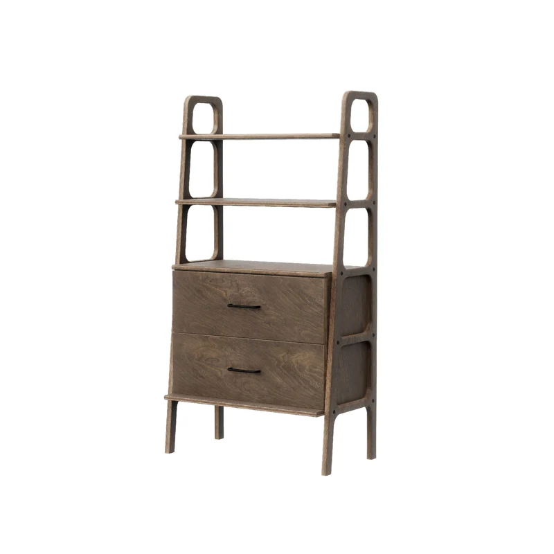 Midi Bookcase with drawers · 140 cm