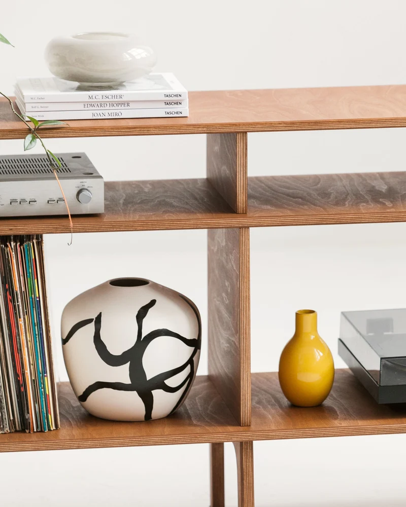 Mini Vinyl Record Console · 90 cm
