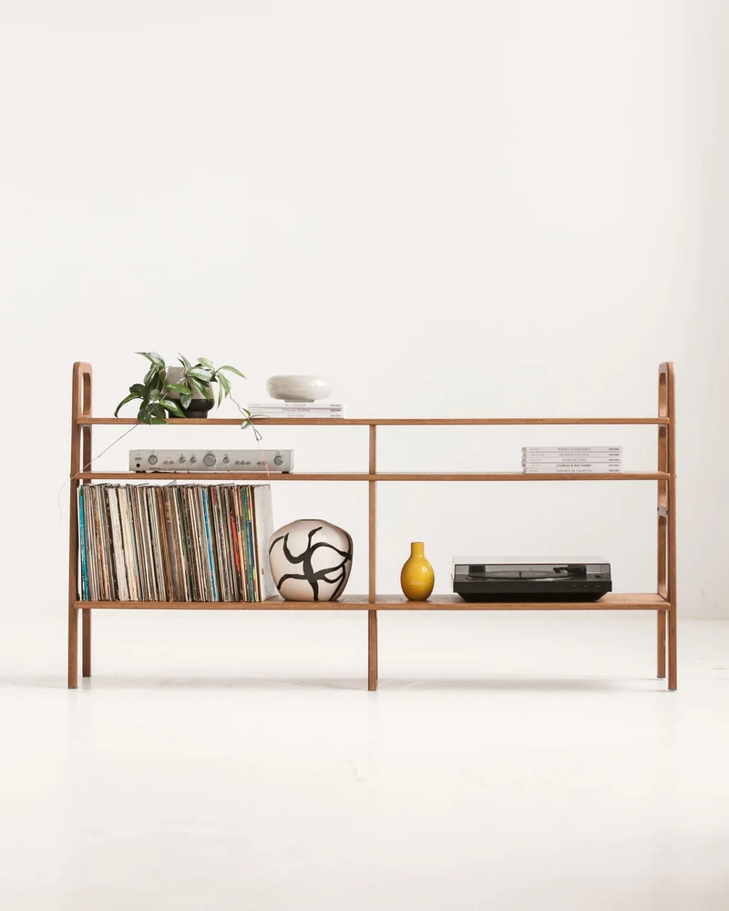Mini Vinyl Record Console · 90 cm