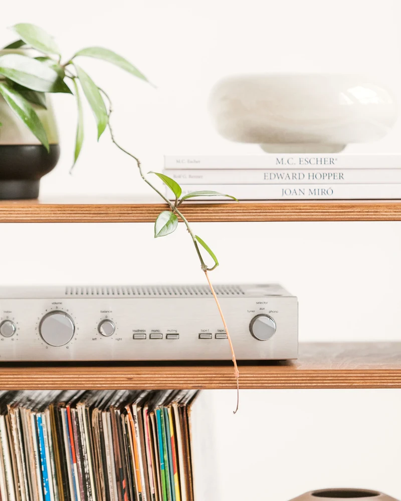 Mini Vinyl Record Console · 90 cm