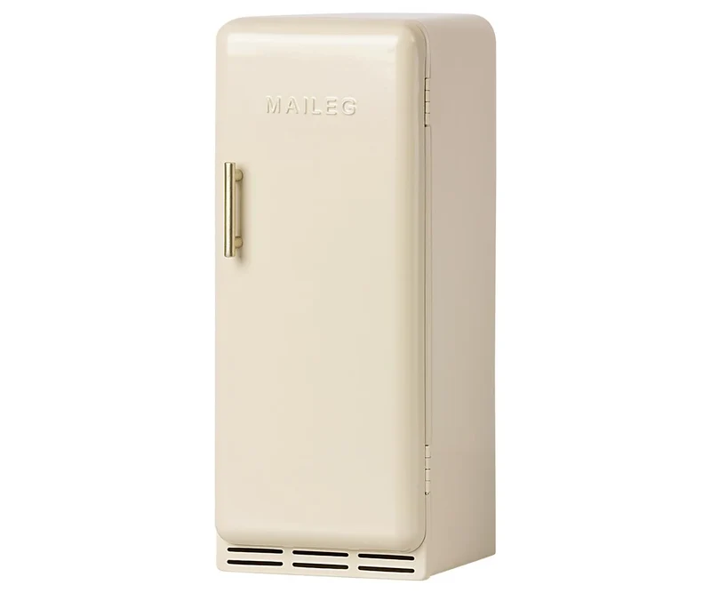 Frigo miniature en métal - Offwhite