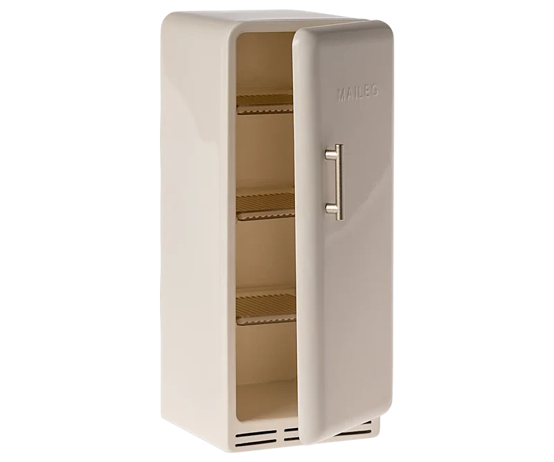 Frigo miniature en métal - Offwhite
