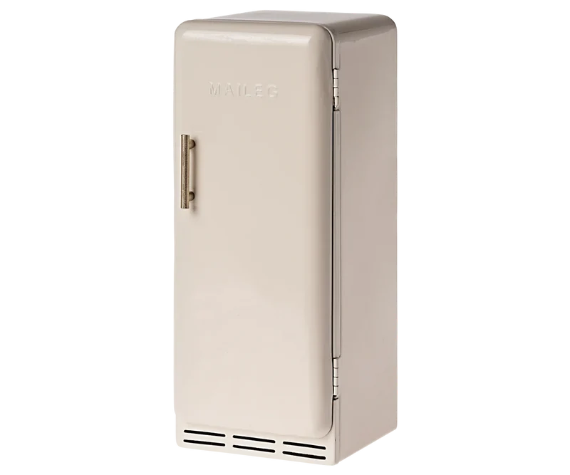 Frigo miniature en métal - Offwhite
