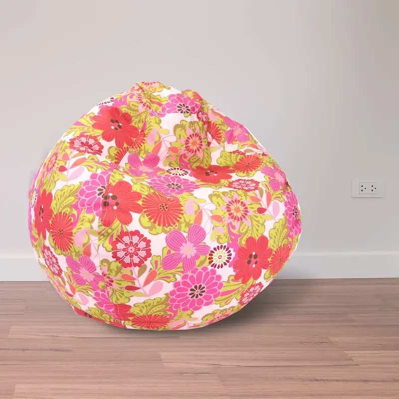 Pouf d'intérieur rond Junior de 25 po