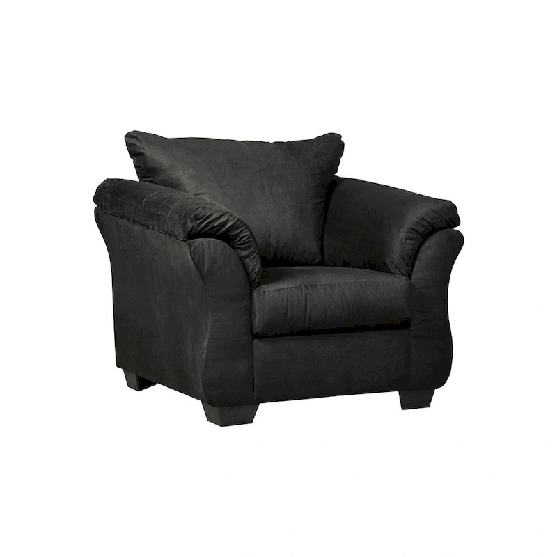 Chaise noire contemporaine