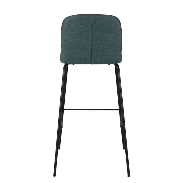 Chaise snack bleu canard