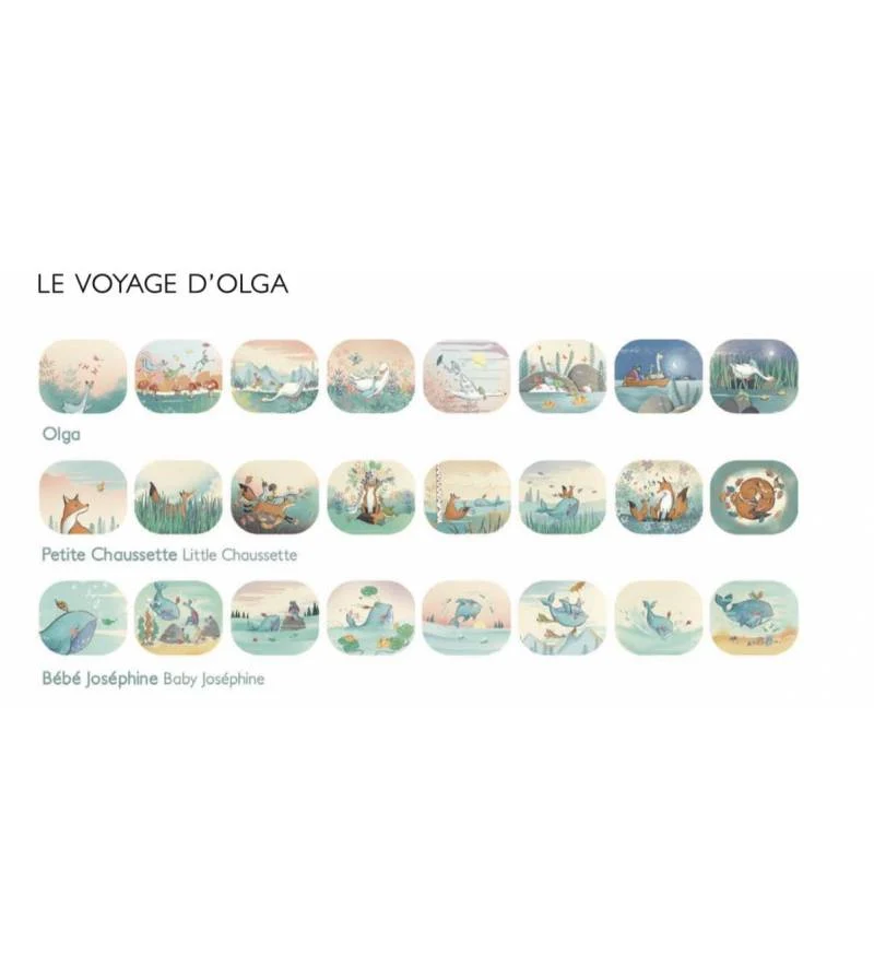 Recharge de 3 disques à histoire - Voyage d'olga