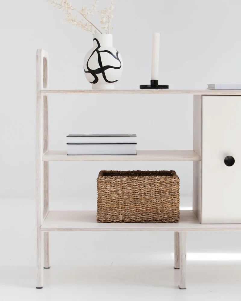 Sideboard 120 cm · Shelf + Cabinet