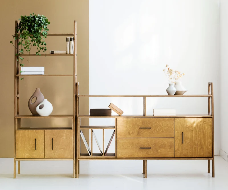 Living Room Wall Unit · Set III