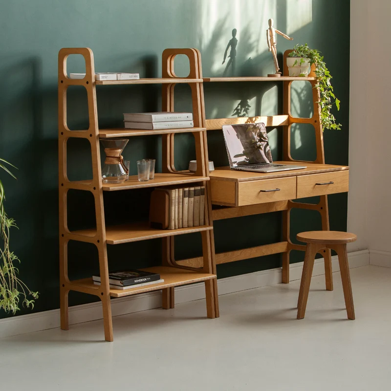 Compact Home Office Wall Unit · Set VIII