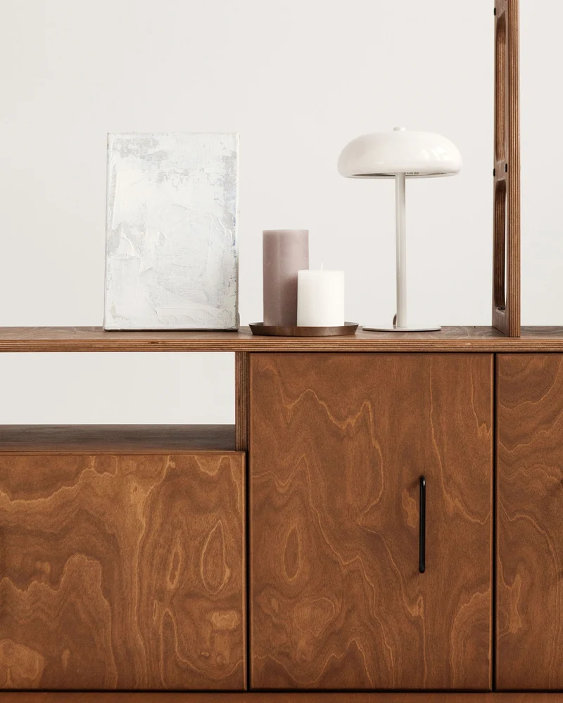 Tower Wall Unit · 189 cm · Drawers + Open + Cabinet