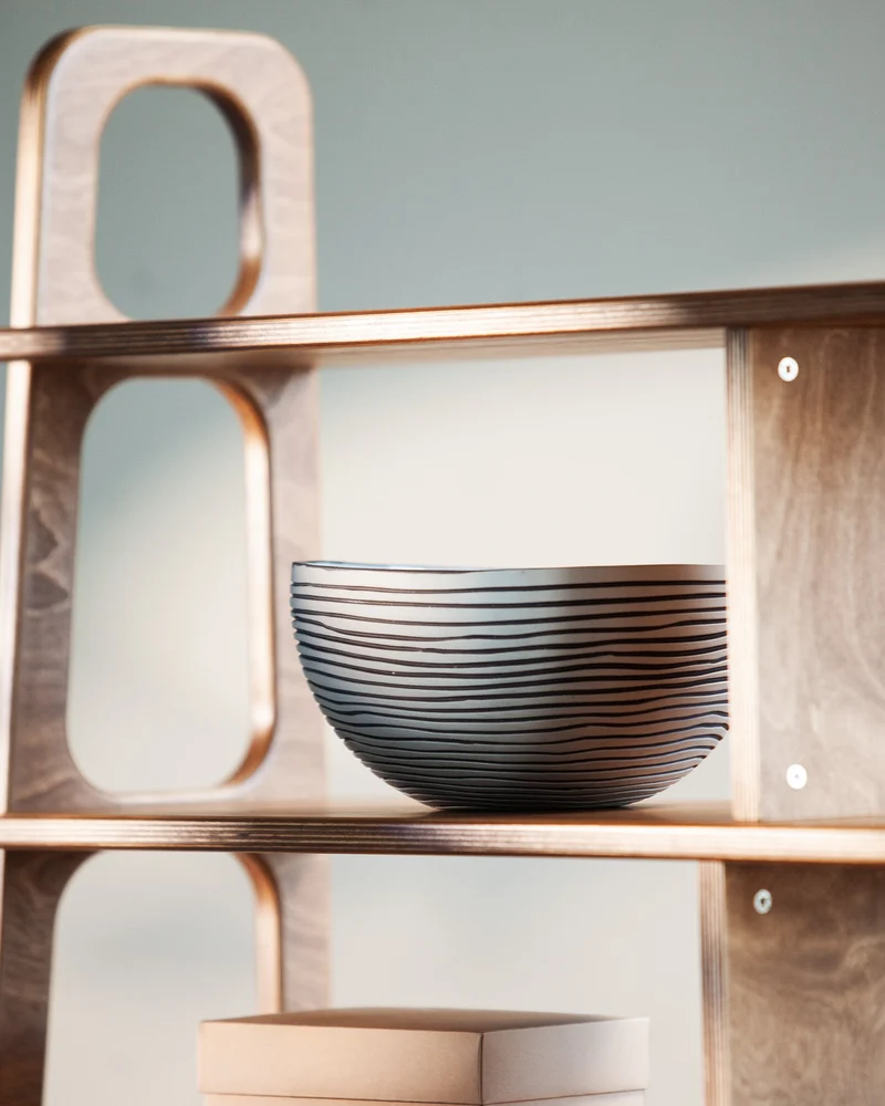 Maxi Bookcase · 120 cm · Drawers + Open