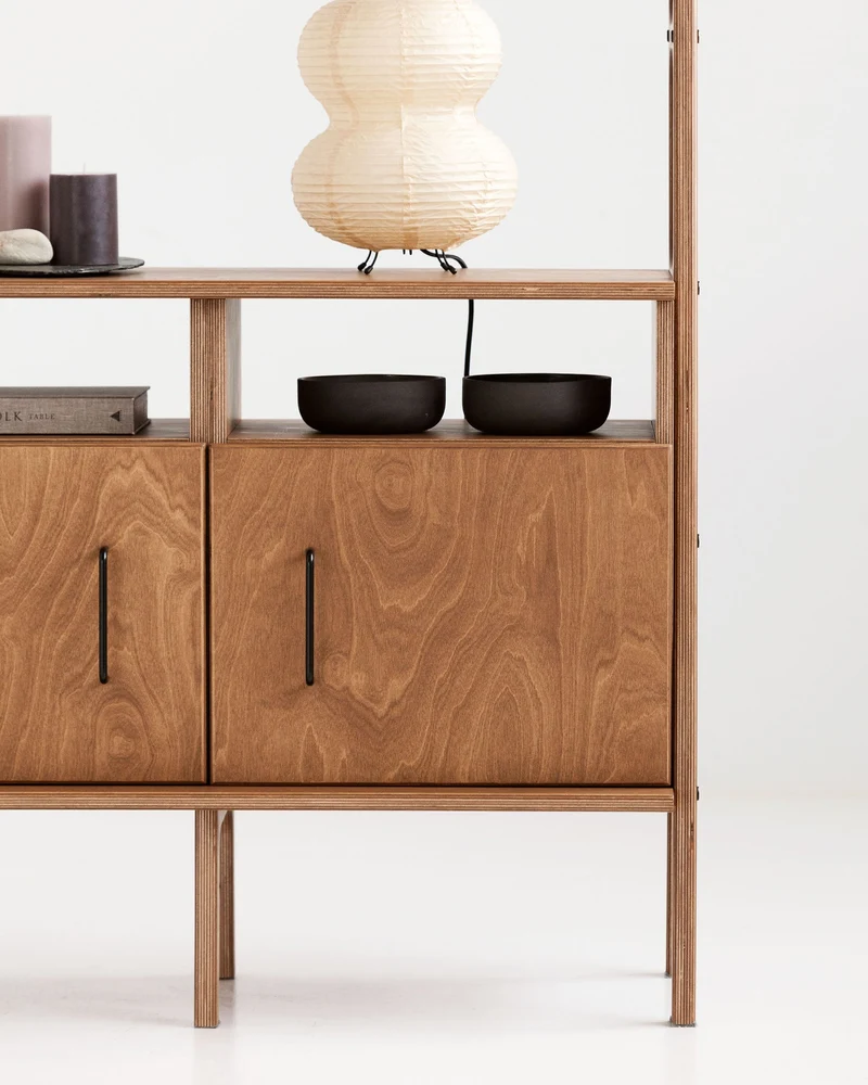 Maxi Bookcase · 97 cm · Open + Open