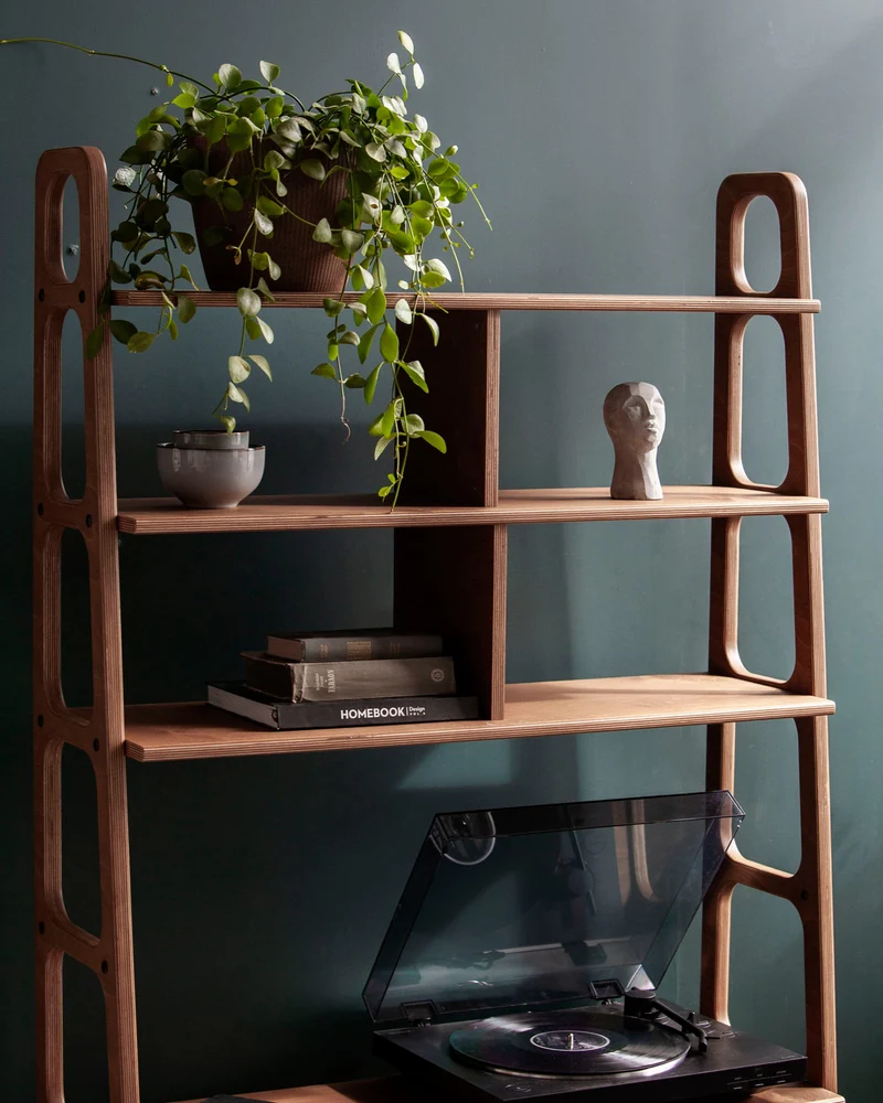 Maxi Bookcase · 97 cm · Vinyl + Vinyl