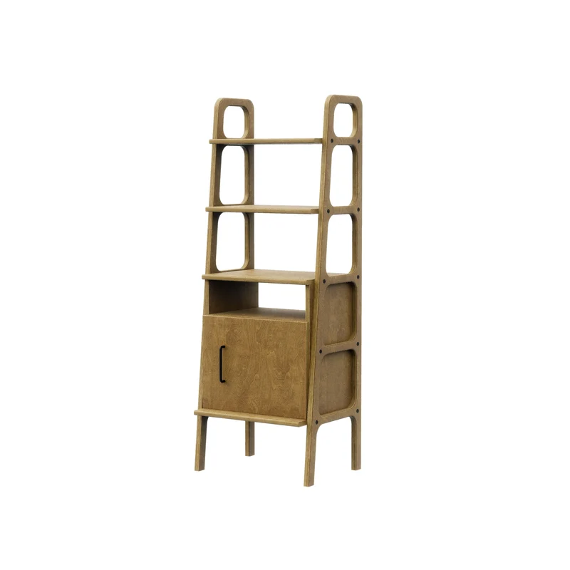 Midi Bookcase with open cabinet · 140 cm