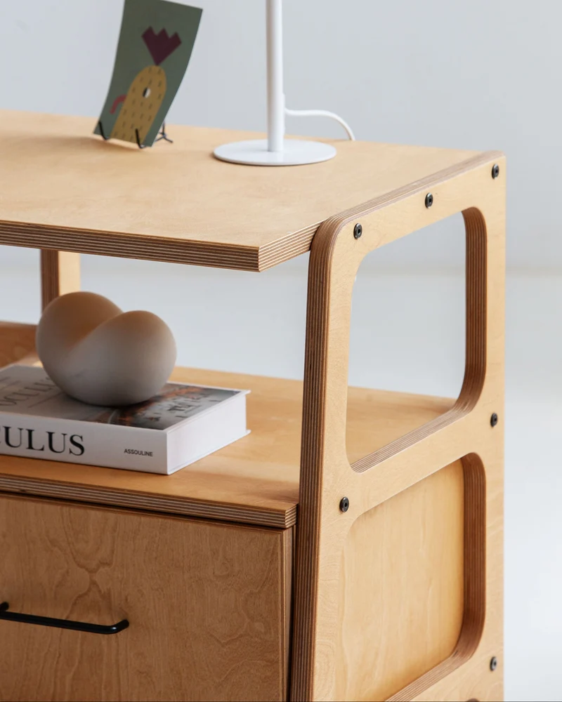 Mid-Century Desk · 180 cm · 1 Drawer
