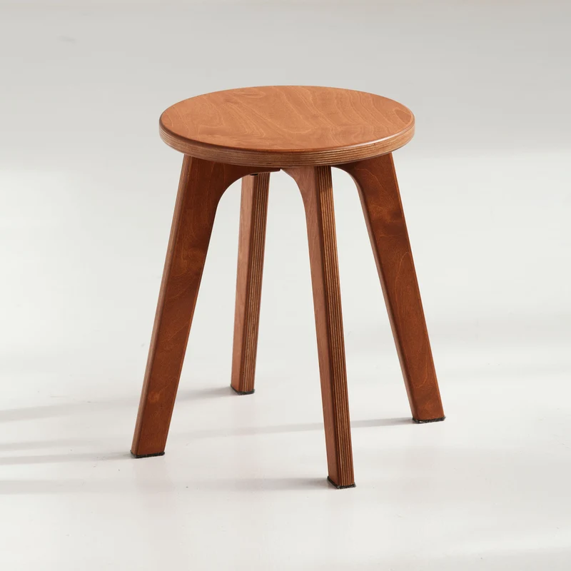 Mid-Century Stool · Round