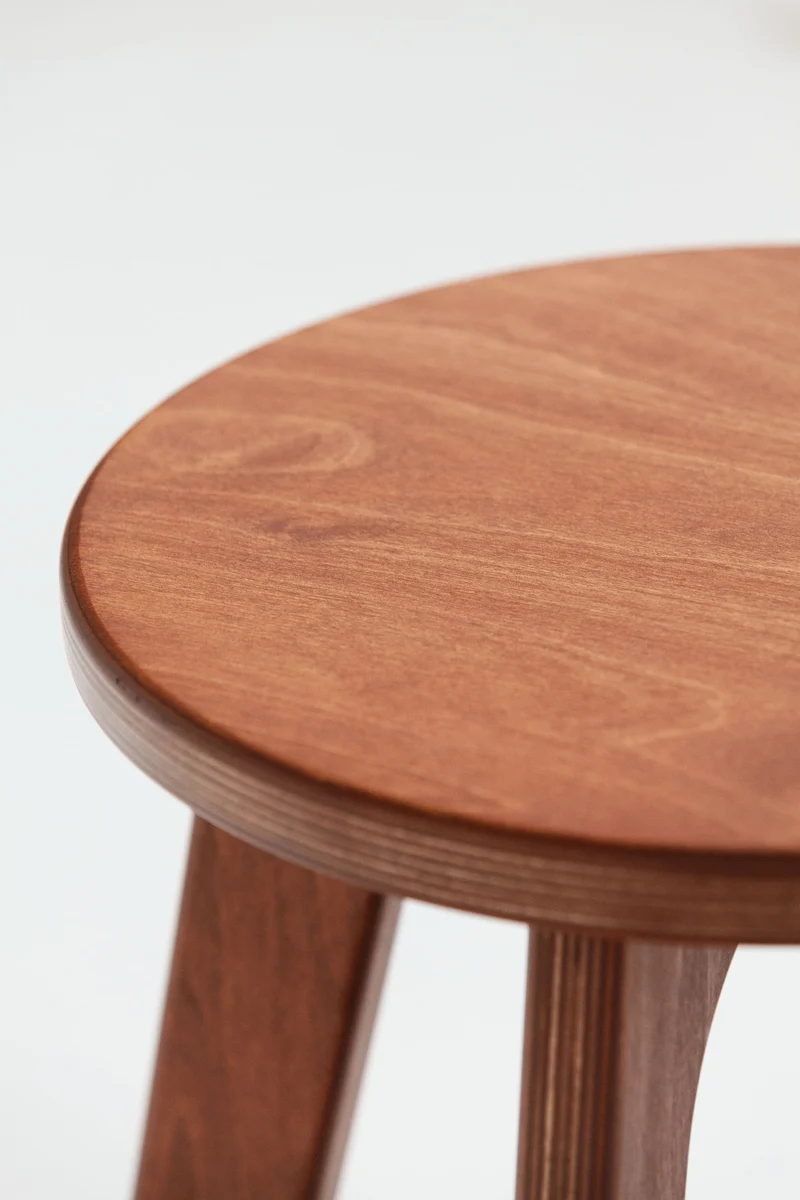 Mid-Century Stool · Round