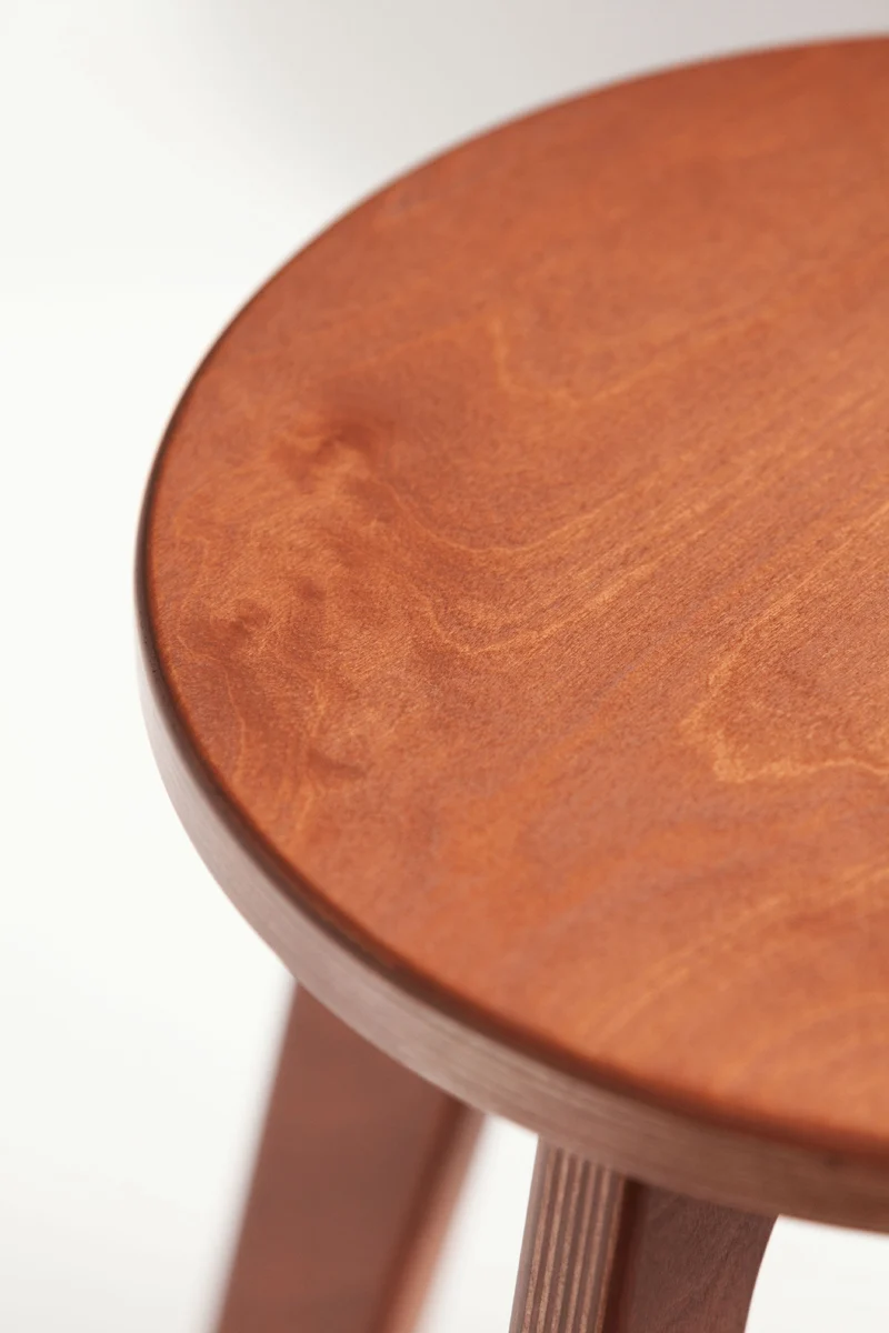 Mid-Century Stool · Round