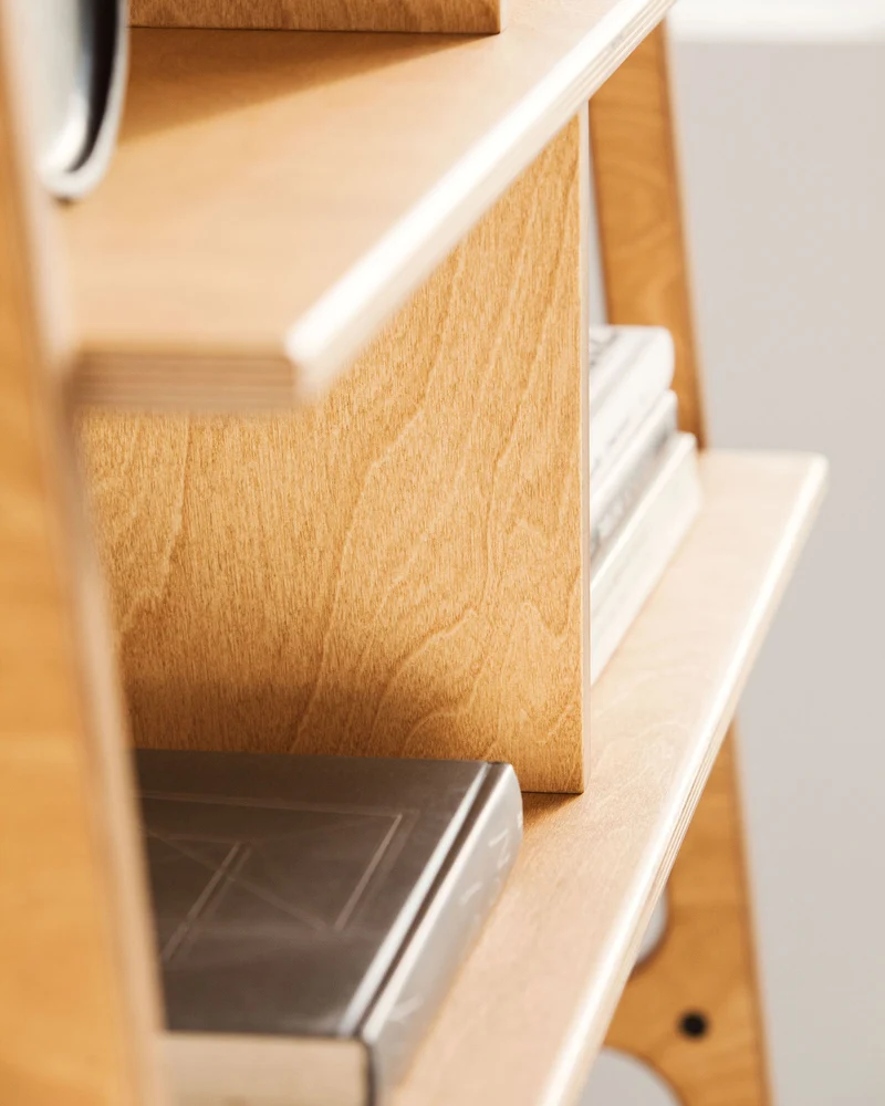 Maxi Bookcase · 97 cm · Vinyl + Drawers