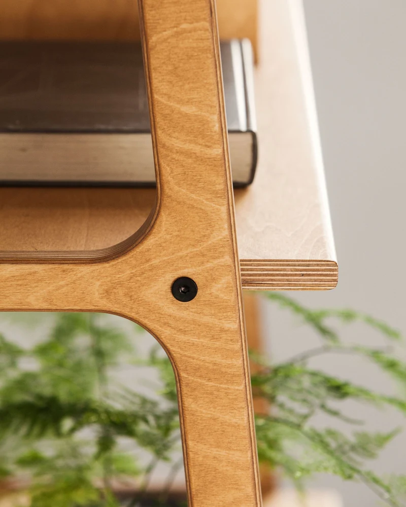 Maxi Bookcase · 97 cm · Vinyl + Drawers