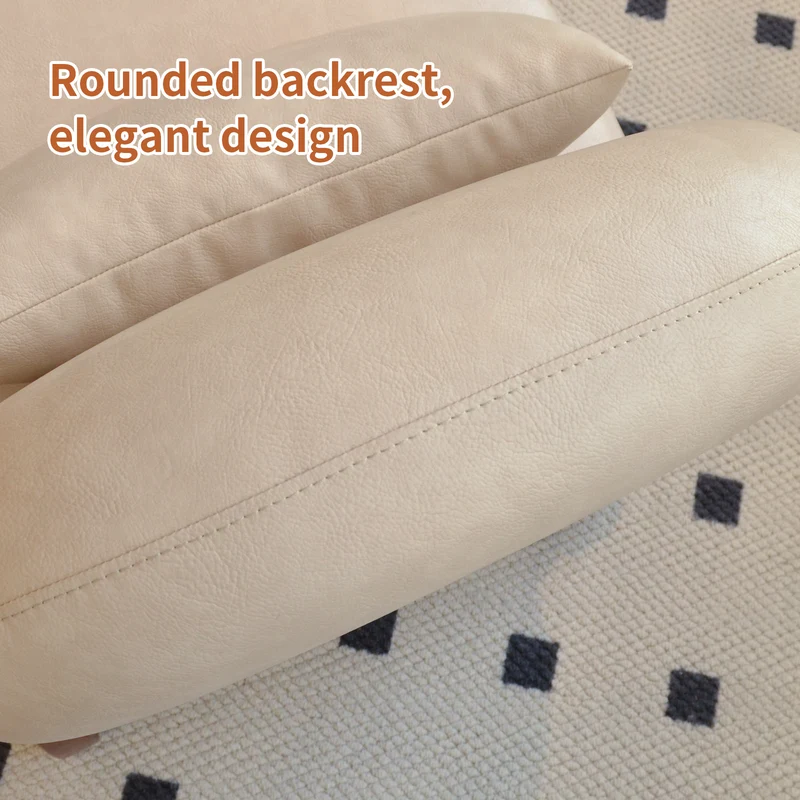 Fauteuil style rétro en velours, pieds en bois PANELRATTAN
