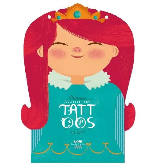 Tatouage temporaire encre végétale - Princesse