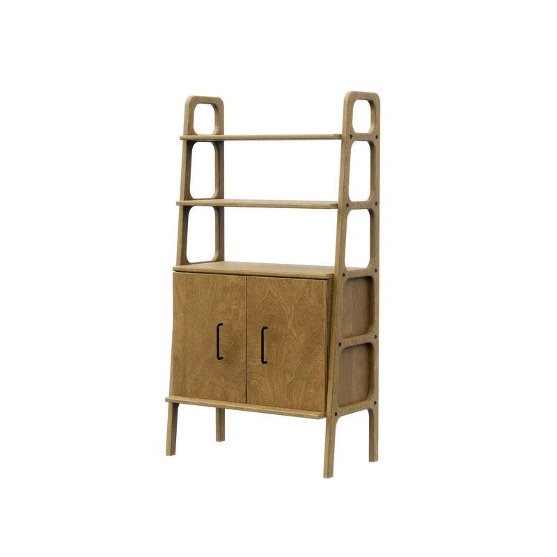 Midi Bookcase with cabinet · 140 cm