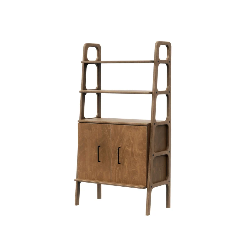 Midi Bookcase with cabinet · 140 cm