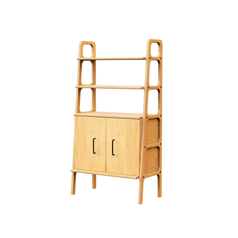 Midi Bookcase with cabinet · 140 cm