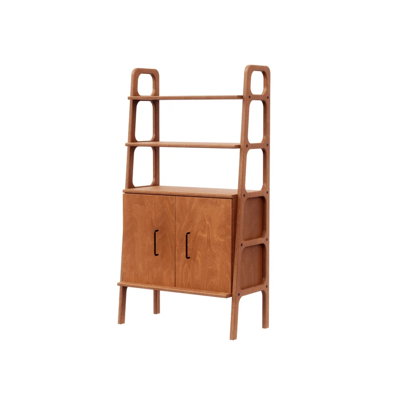 Midi Bookcase with cabinet · 140 cm