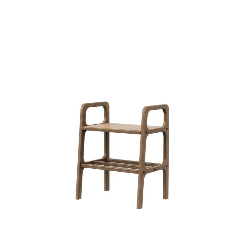 Mid-Century Bench Stool · 51 cm
