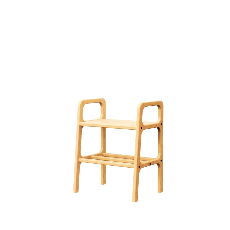 Mid-Century Bench Stool · 51 cm