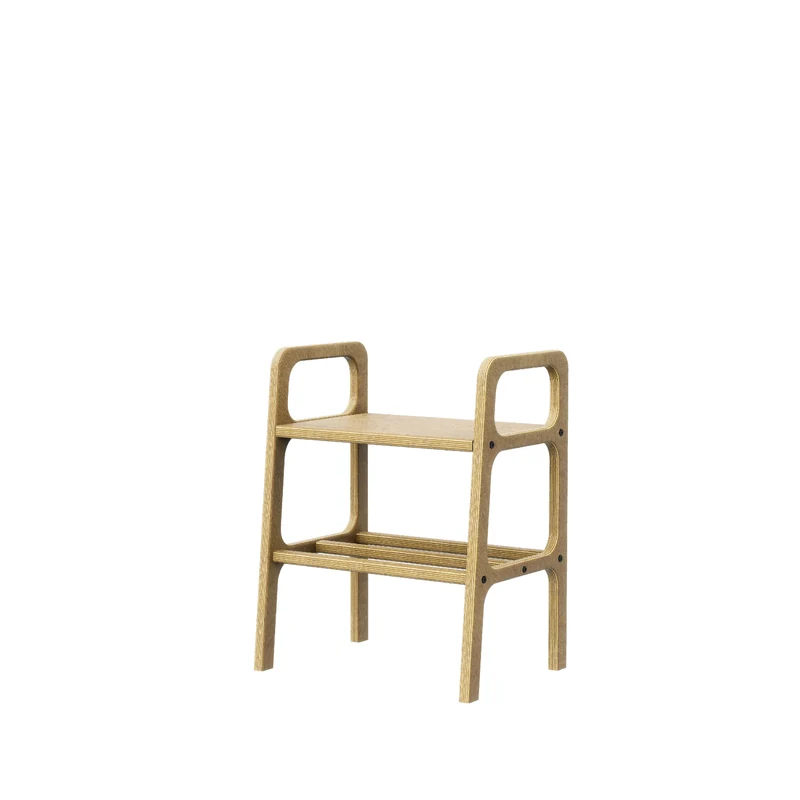 Mid-Century Bench Stool · 51 cm