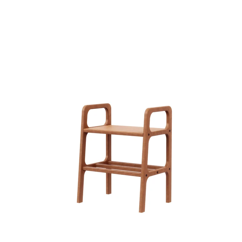 Mid-Century Bench Stool · 51 cm