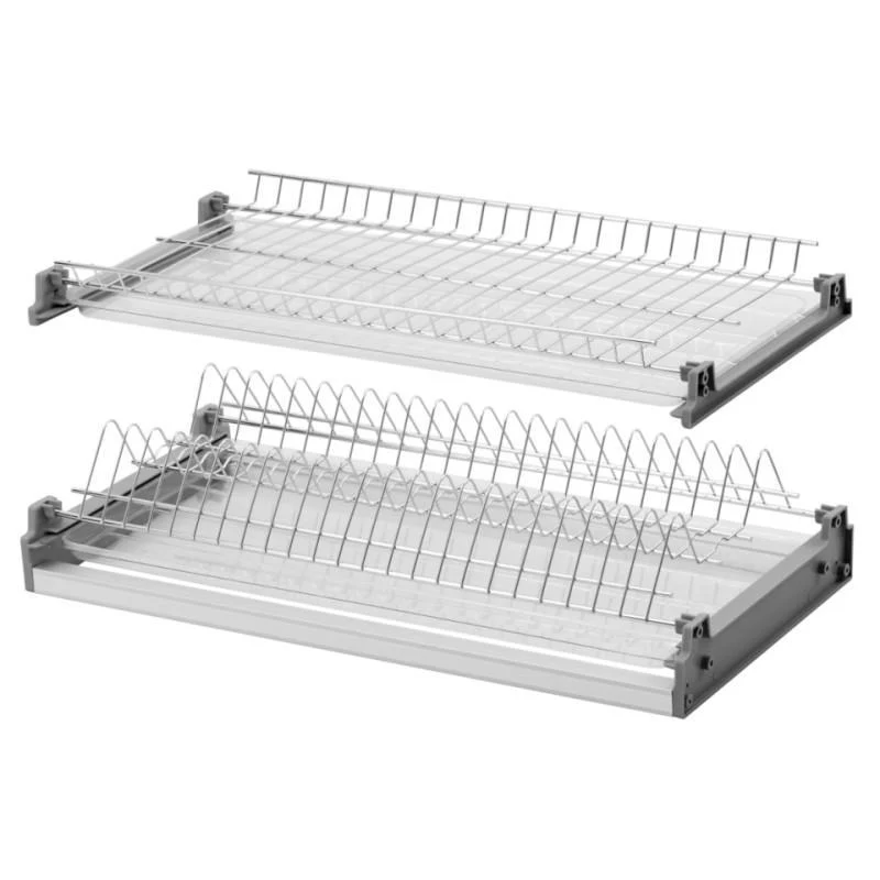 Plat égouttoir de séchage pour armoire de cuisine - Chrome 600mm