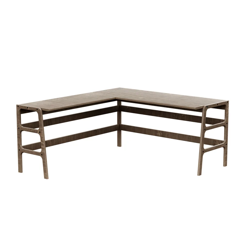 Mid-Century L-Shape Desk · 65/65